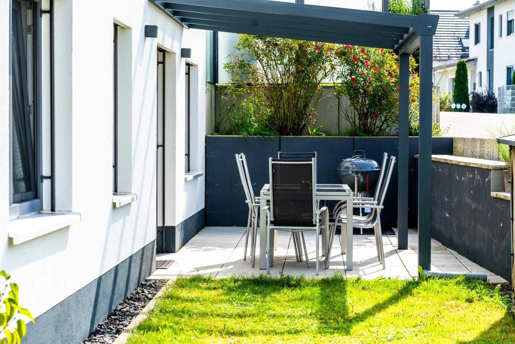 Alp Deluxe - Sauna, Kamin, Terrasse & Mehr Weißenhorn Esterno foto